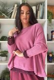 Basso Box Knit Indian Pink